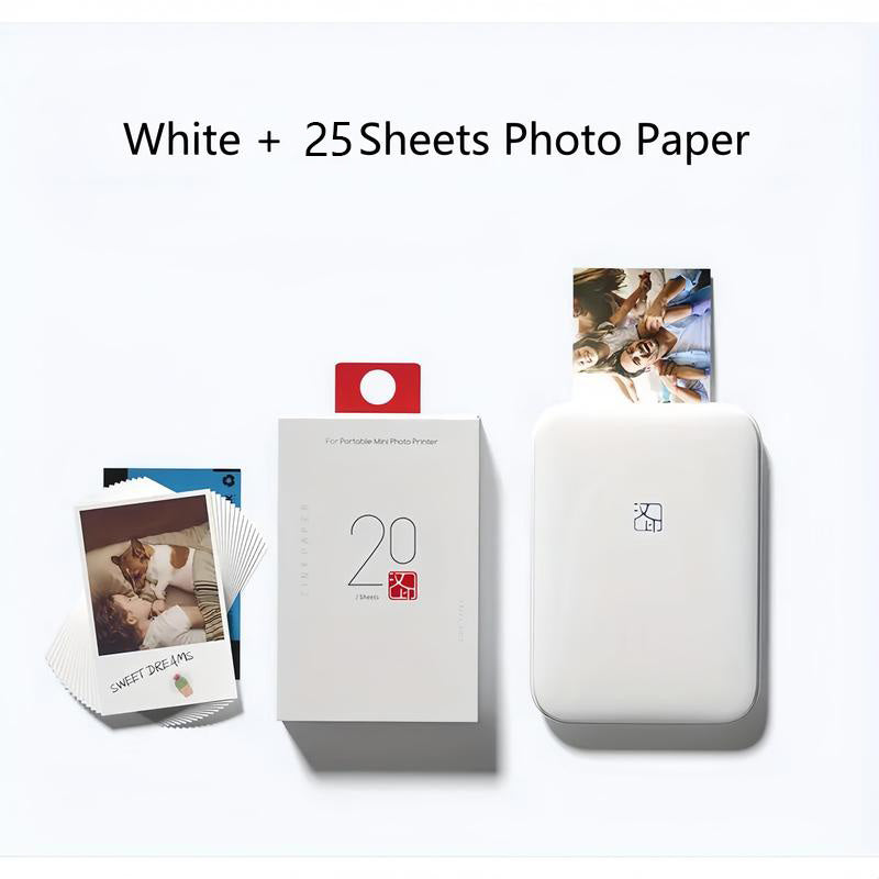 HPRT MT53 2X3'' Mini Photo Printer, Bluetooth Portable Photo Printer